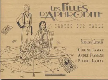 Les Filles d'Aphrodite Cartes sur table