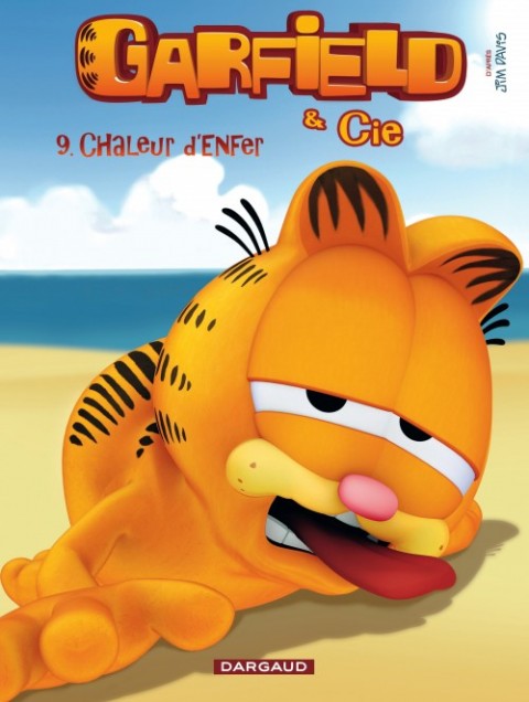 Couverture de l'album Garfield & Cie Tome 9 Chaleur d'enfer