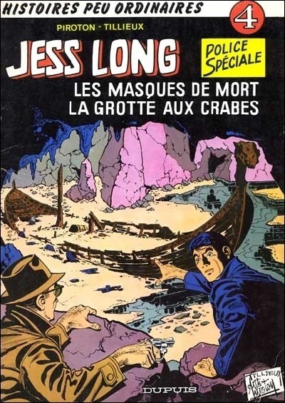 Couverture de l'album Jess Long Tome 4 Les masques de mort - La grotte aux crabes