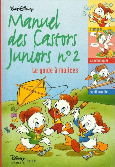 Couverture de l'album Manuel des Castors Juniors 2ème série Tome 2 Le guide à malice