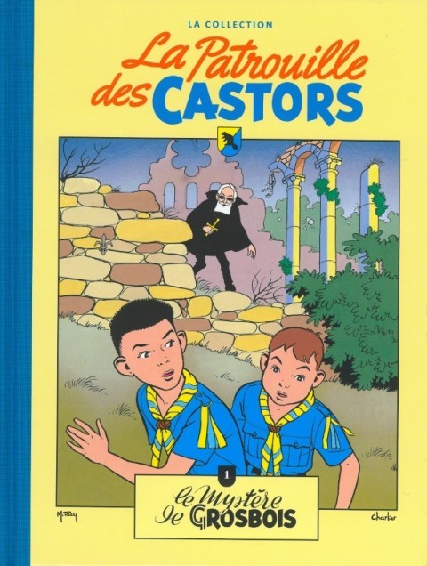 Couverture de l'album La Patrouille des Castors La collection - Hachette Tome 1 Le mystère de Grosbois