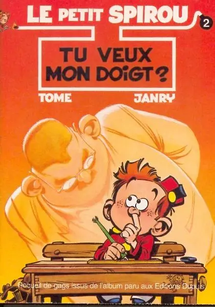 Couverture de l'album Le Petit Spirou Tome 2 Tu veux mon doigt ?
