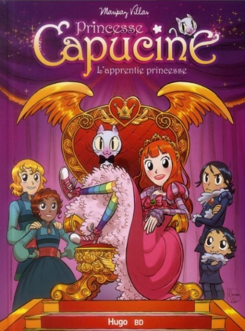Couverture de l'album Princesse Capucine Tome 1 L'apprentie princesse