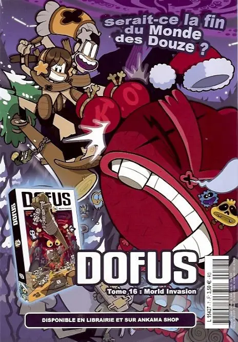 Verso de l'album Remington Tome 7 Le dofus de Calypso 3/4