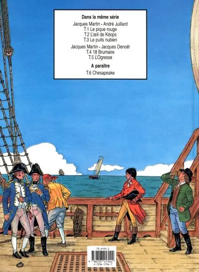 Verso de l'album Arno Tome 5 L'ogresse