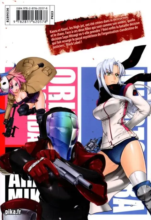 Verso de l'album Triage X 9