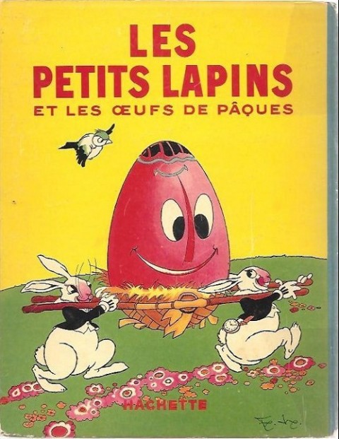 Verso de l'album Walt Disney (Hachette) Silly Symphonies Tome 4 Les Petits Lapins et les œufs de Pâques