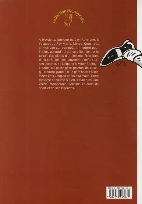 Verso de l'album Zatopek, les années Mimoun