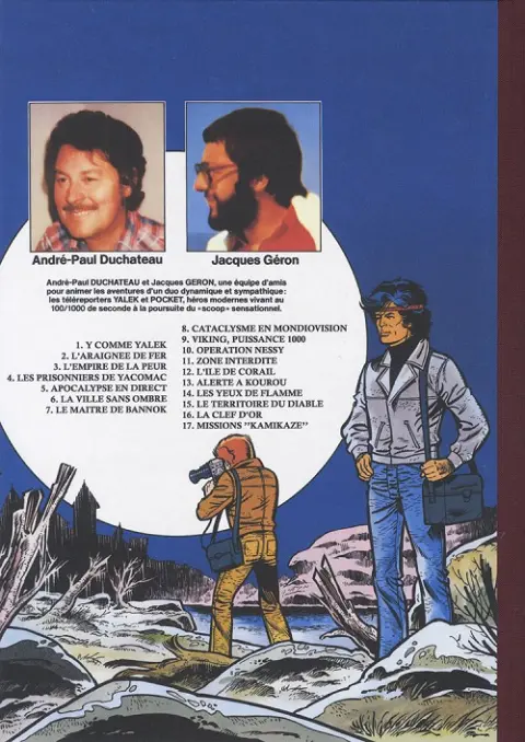Verso de l'album Yalek Tome 18 Missions Kamikaze