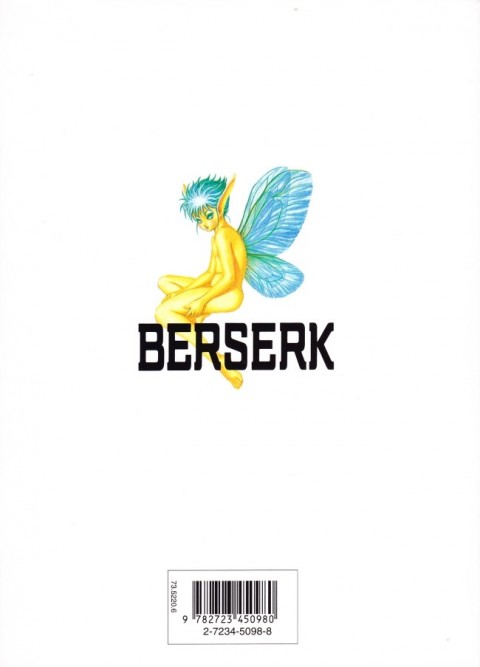 Verso de l'album Berserk 8