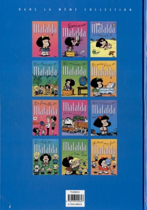 Verso de l'album Mafalda L'intégrale
