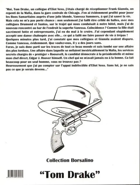 Verso de l'album Tom Drake Tome 5 La fausse blonde