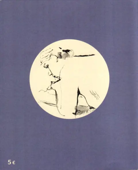 Verso de l'album Tomber des nus