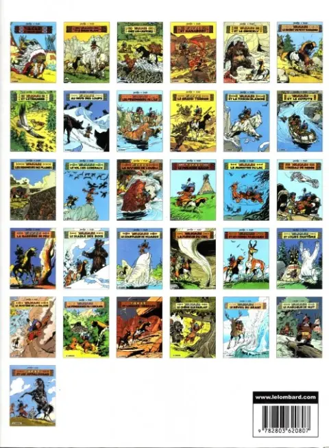Verso de l'album Yakari Tome 31 Yakari et les Appaloosas