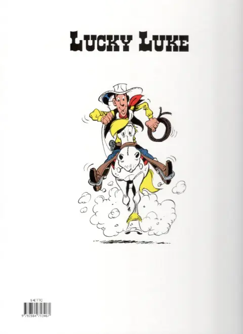 Verso de l'album Lucky Luke Tome 44 La Guérison des Dalton