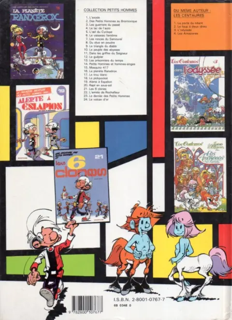 Verso de l'album Les Petits hommes Tome 12 Le guêpier