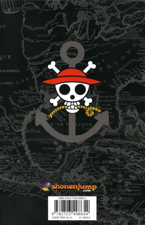 Verso de l'album One Piece Tome 37 Monsieur Tom