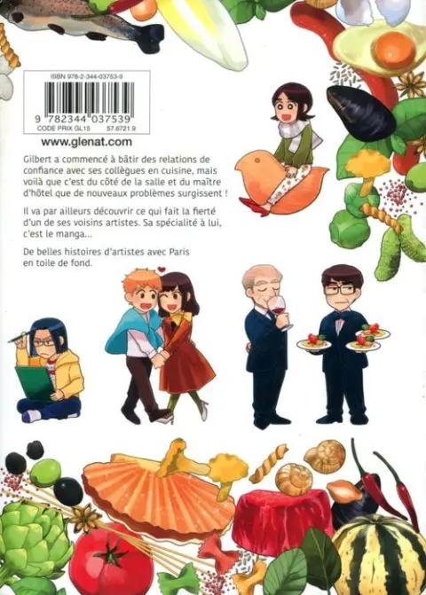 Verso de l'album Artiste - Un chef d'exception 4