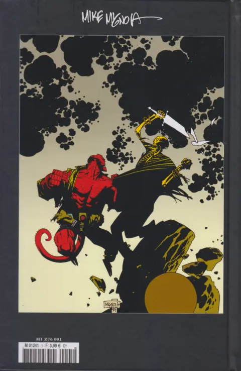 Verso de l'album Hellboy Univers Hellboy Tome 1 Les Germes de destruction