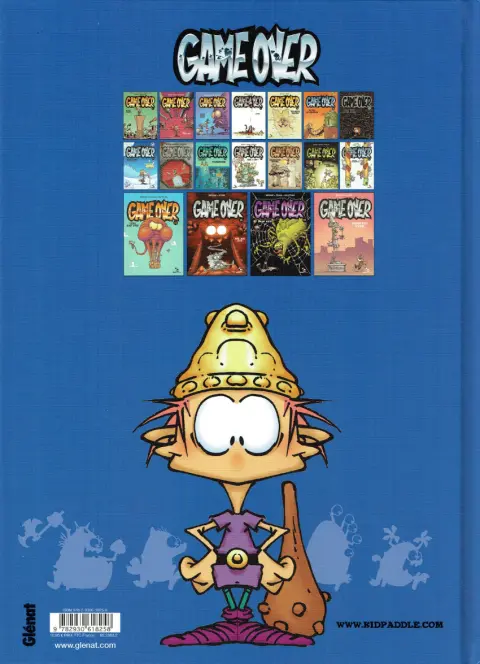 Verso de l'album Game over Tome 8 Cold case affaires glacées