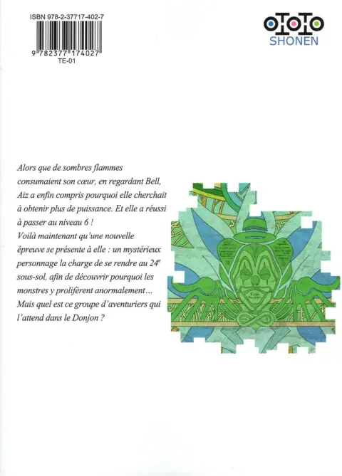 Verso de l'album Dan Machi - Sword Oratoria 5