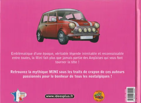 Verso de l'album Vieux Tacots Tome 12 La mini, l'histoire d'une légende