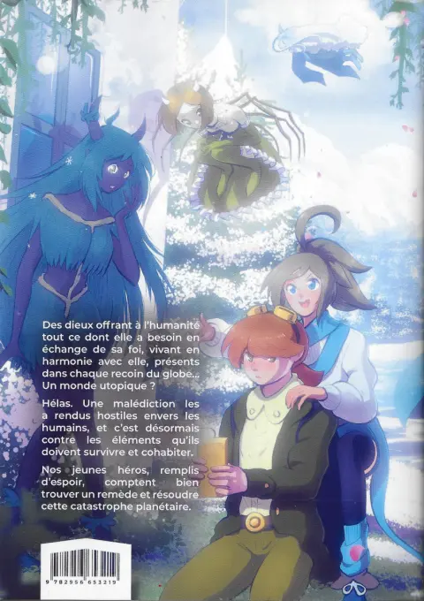Verso de l'album Les sentinelles Déchues 1 Rebirth