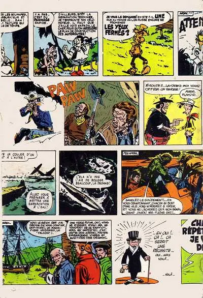 Verso de l'album Pilote N° 1