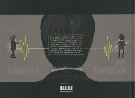 Verso de l'album Paul McCartney - Feedback Paul McCartney - Feedback