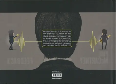 Verso de l'album Paul McCartney - Feedback