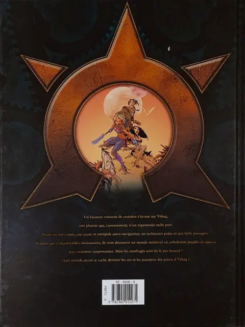 Verso de l'album Les Naufragés d'Ythaq Tome 8 Le miroir des mensonges