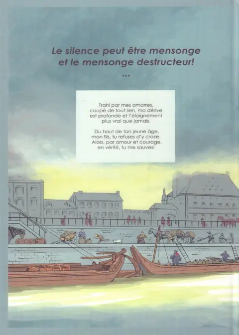 Verso de l'album Ainsi font les rivières Tome 2 La Dérive