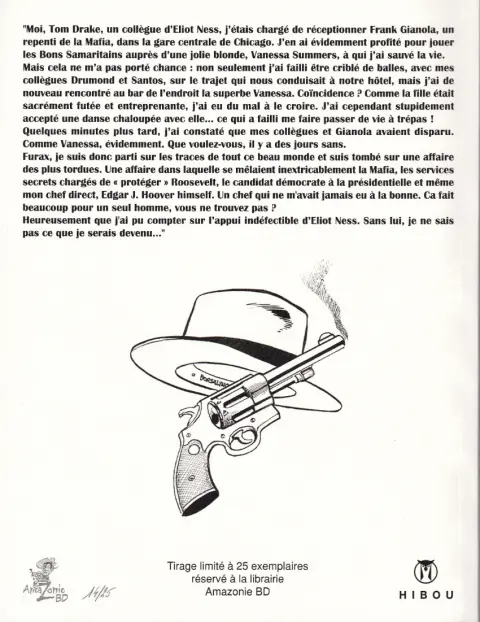 Verso de l'album Tom Drake Tome 5 La fausse blonde