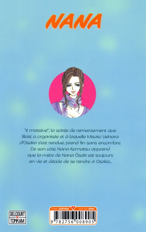 Verso de l'album Nana 17