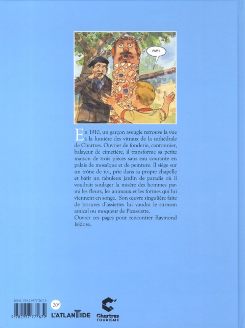 Verso de l'album Picassiette