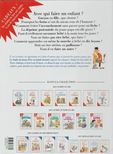 Verso de l'album Le Guide Tome 1 Le guide du jeune père