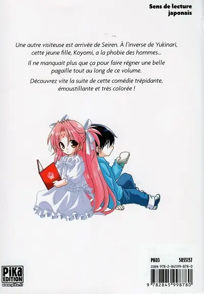 Verso de l'album Girls bravo 3