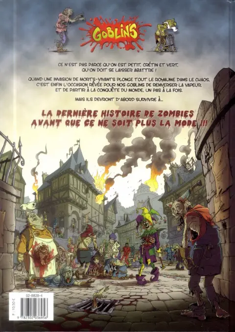 Verso de l'album Goblin's Tome 7 Mort et vif