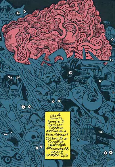 Verso de l'album Les 4 savants Tome 3 Le paradis terrestre