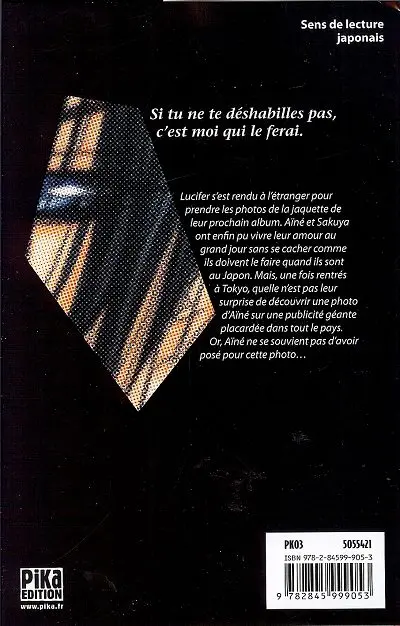 Verso de l'album Kaikan phrase 9