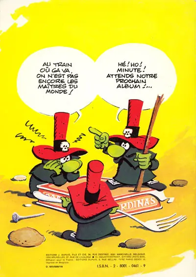 Verso de l'album Les Krostons Tome 1 Balade pour un Kroston