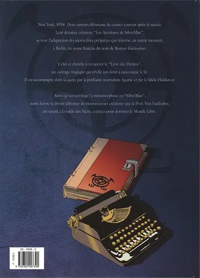 Verso de l'album Le Livre des destins Tome 3 Silverman
