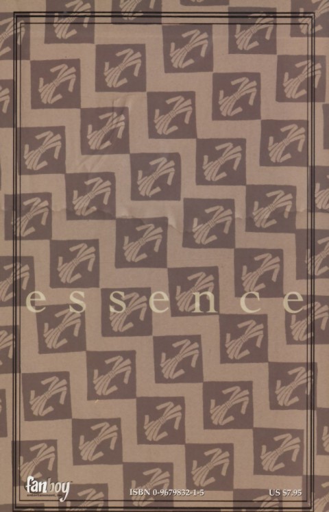 Verso de l'album Essence - The Art of Yoshitoshi Abe