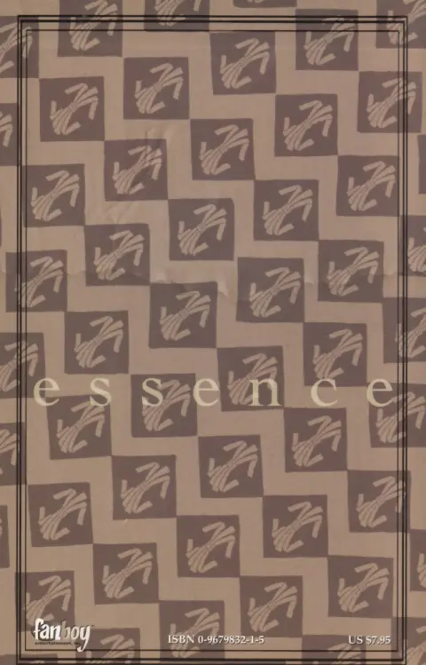 Verso de l'album Essence - The Art of Yoshitoshi Abe