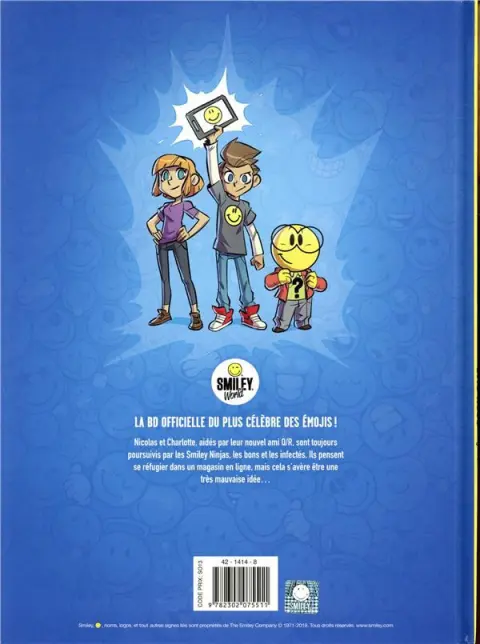 Verso de l'album Le Monde des Smileys Tome 2 Les Infectés