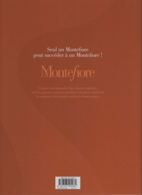 Verso de l'album Les Montefiore Tome 2 Contrefaçons