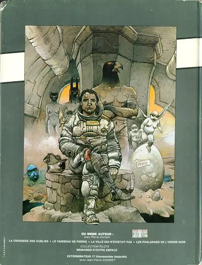 Verso de l'album Nikopol Tome 1 La foire aux immortels