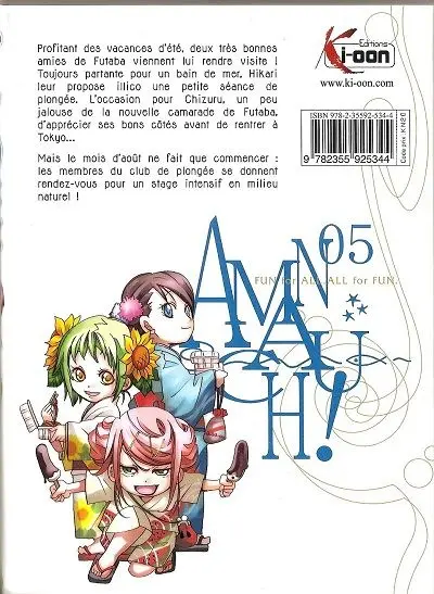 Verso de l'album Amanchu ! 5