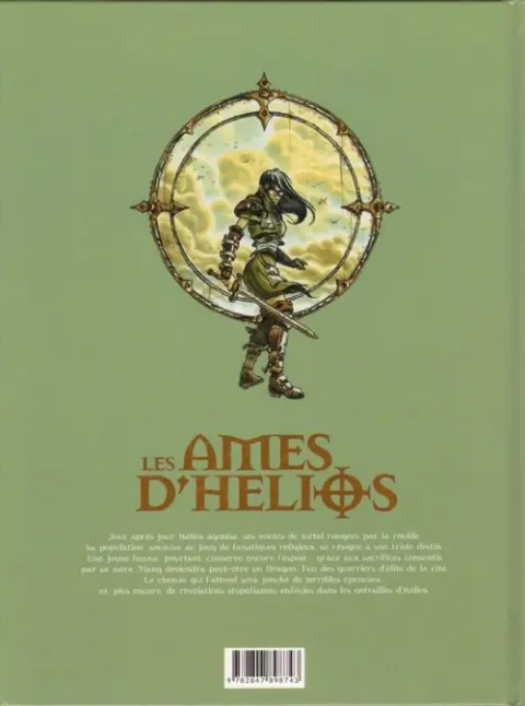 Verso de l'album Les Âmes d'Hélios Tome 3 Fer écarlate