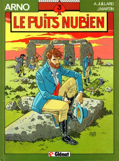 Couverture de l'album Arno Tome 3 Le puits nubien